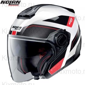 Шлем Nolan N40-5 Pivot N-Com, Белый