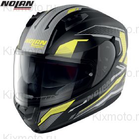 Шлем Nolan N60-6 Perceptor, Желто-черный матовый