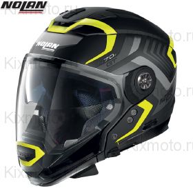 Шлем Nolan N70.2 Gt Spinnaker, Желто-черный матовый