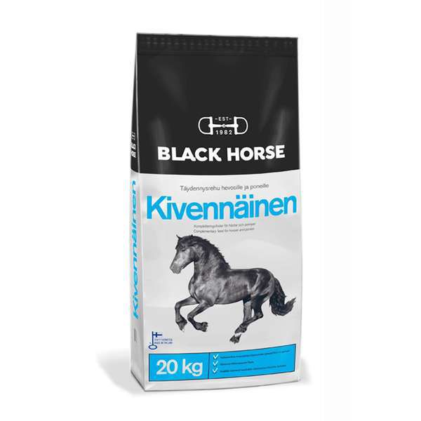 Минеральная подкормка для лошадей "Black Horse" Kivennainen. 20 кг.