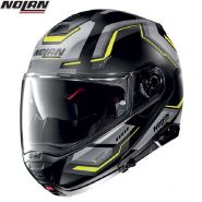 Шлем Nolan N100.5 Upwind, Черно-желтый