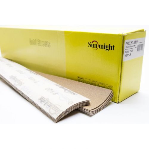 Полоса SunMight абразивная желтая без п/о P400