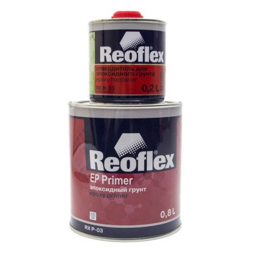 Грунт Reoflex эпоксидный серый 0,8+0,2л. комплект с отвердителем