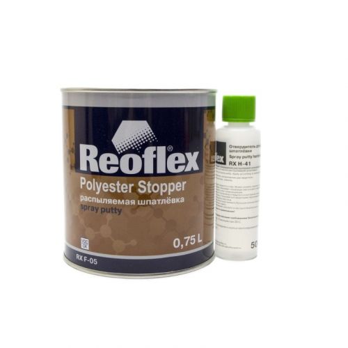 Шпатлевка Reoflex распыляемая Spray 0,75+0,05 л
