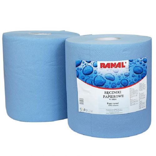 Салфетка Ranal бумажная синяя 3-х с л 260х260 мм 800 шт.