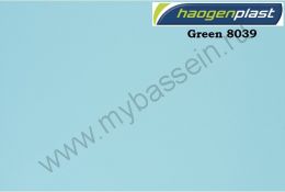 Пленка ПВХ 1,65х25,00м "Haogenplast", Green, бирюзовый