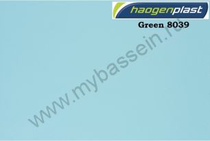 Пленка ПВХ 1,65х25,00м "Haogenplast", Green, бирюзовый