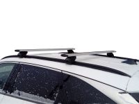 Багажник на интегрированные рейлинги Hyundai Tucson NX4, 2021-..., Евродеталь, крыловидные дуги