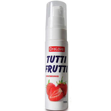 Оральный любрикант Tutti-Frutti Земляника