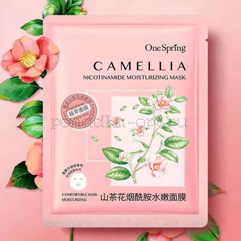Onespring Camellia. Увлажняющая и осветляющая маска для лица