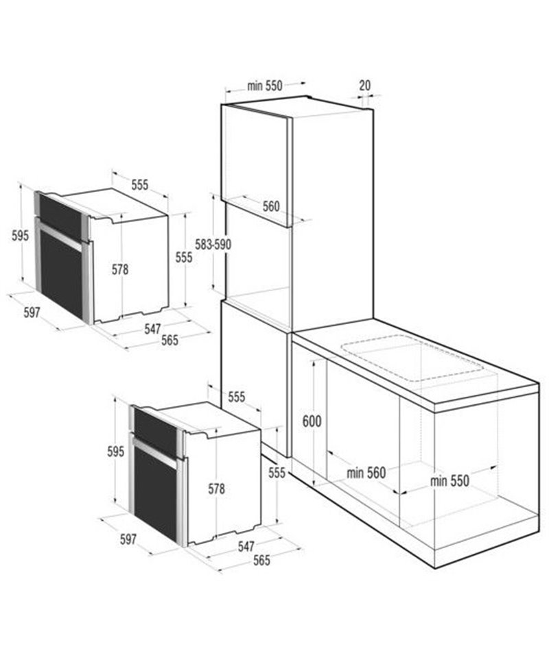 Духовой шкаф gorenje bo 53 clb