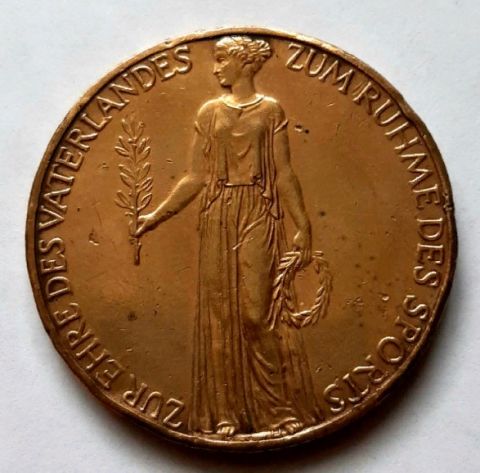 медаль 1936 Германия Олимпиада в Берлине XF