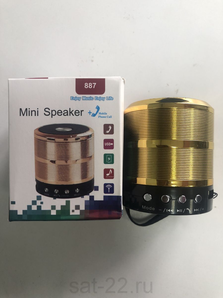 Мини Bluetooth колонка Mini Speaker 887