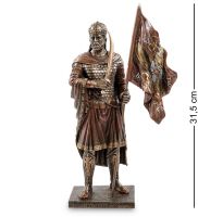 Статуэтка «Константин XI Палеолог Драгаш - последний византийский император» 16x8.5 см, h=31.5 см (WS-922)