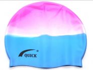 Шапочка для плавания Arena силиконовая Сине - розовая