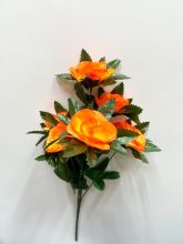 Искусственный букет розы 6 голов 50 см 10 расцветок