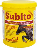 SUBITO / СУБИТО, подкормка для лошадей с комплексом электролитов 1 и 3 кг Marstall