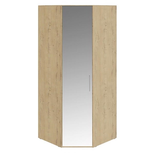 Шкаф «Николь» угловой, с зеркальной дверью