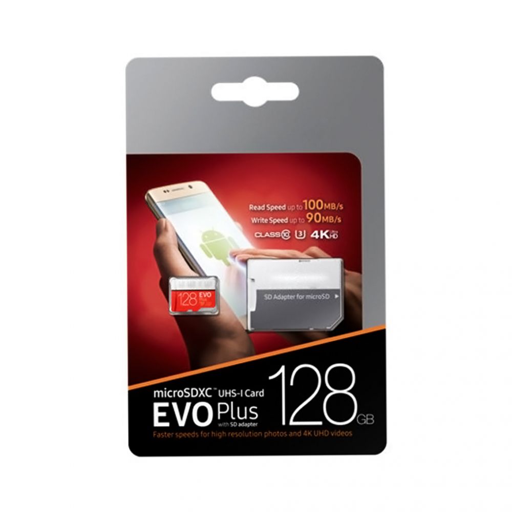 Microsdxc 128gb samsung evo plus