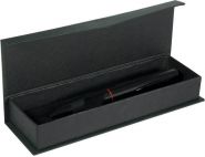 Ручка подарочная, шариковая "HI-TECH", корпус матовый с красным декоративным кольцом, карт. коробка (арт. 026080-02)