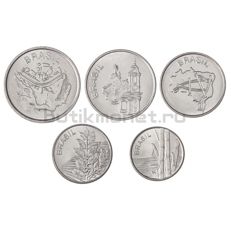 Набор монет 1982-1985 Бразилия