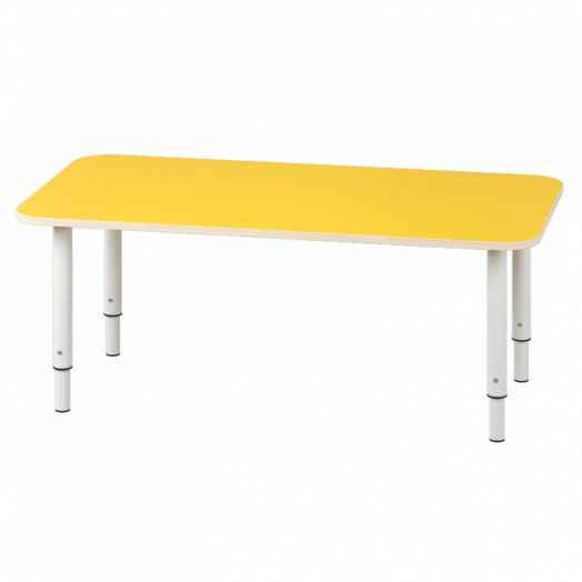 РСН-0012-05 Стол прямоугольный регулируемый Цвет: Жёлтый