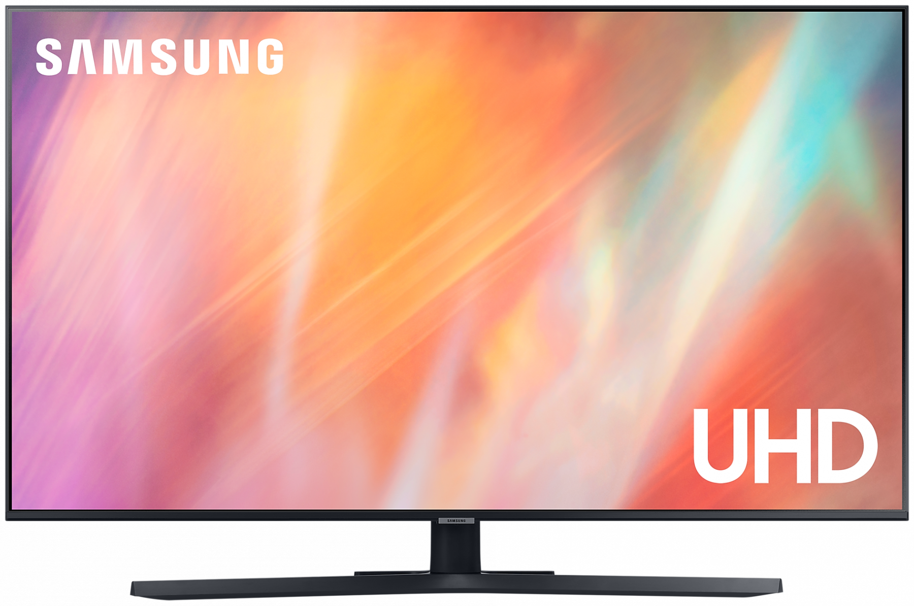 Телевизор Samsung UE50AU7570U LED, HDR (2021), titan gray