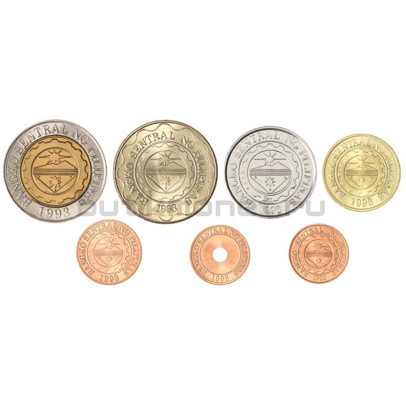 Набор монет 2005-2010 Филиппины (7 штук)