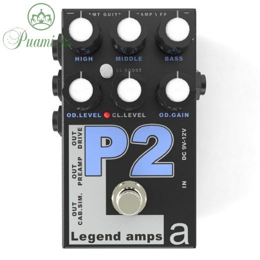 Двухканальный гитарный предусилитель AMT Electronics P-2 Legend Amps 2