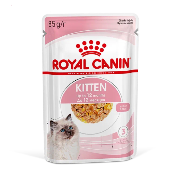 Влажный корм для котят Royal Canin Kitten Instinctive кусочки в желе