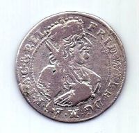 18 грошей 1/4 талера 1684 Бранденбург Пруссия Германия