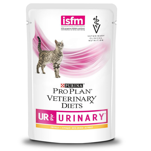 Влажный корм для кошек Pro Plan Veterinary Diets при болезни нижних отделов мочевыводящих путей, с курицей 85 г