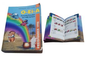 Оригинальный Коллекционный каталог Киндер игрушек O-EI-A. 1998 год Msh