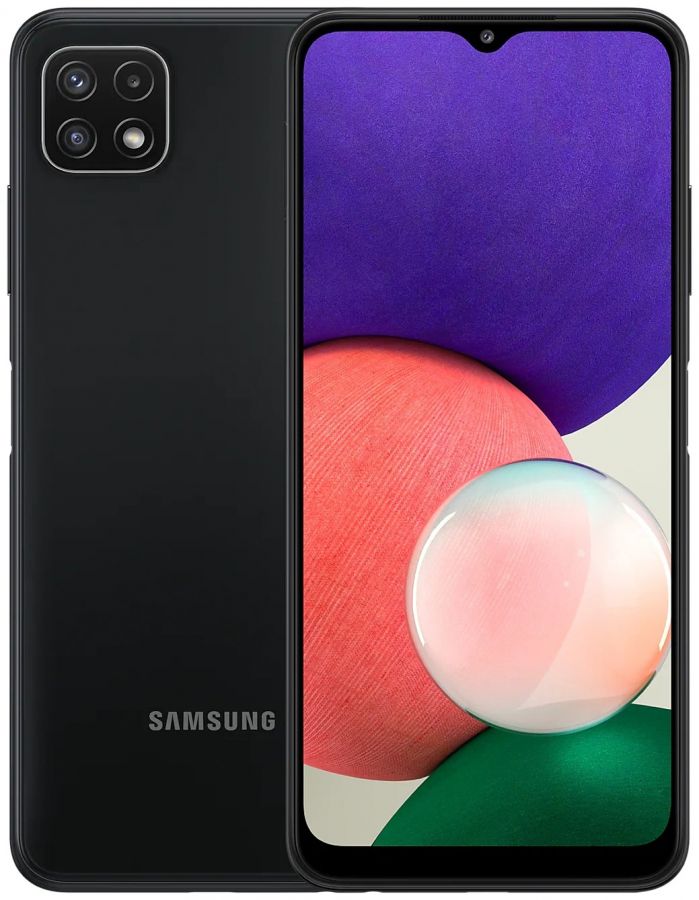 Смартфон Samsung Galaxy A22s 5G 4/128 ГБ, серый