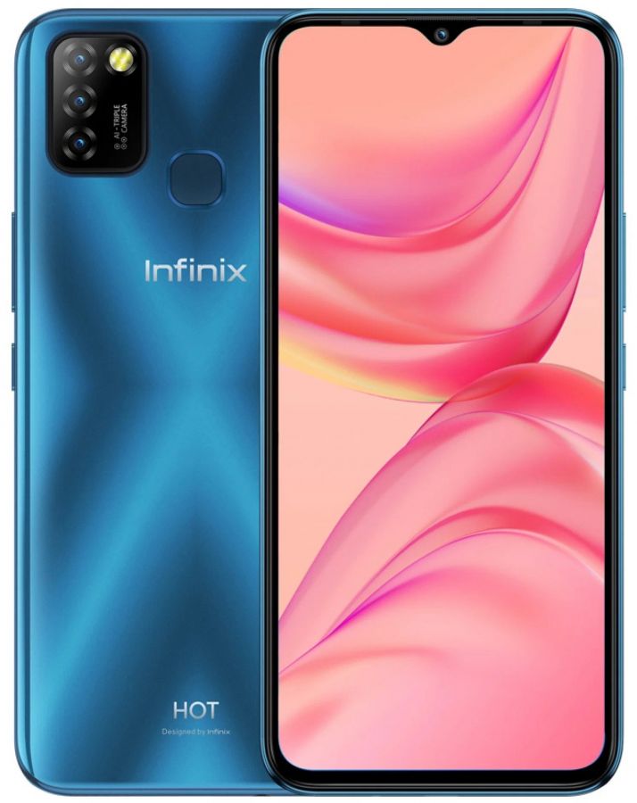 Смартфон Infinix HOT 10 Lite 3/64 ГБ, синий