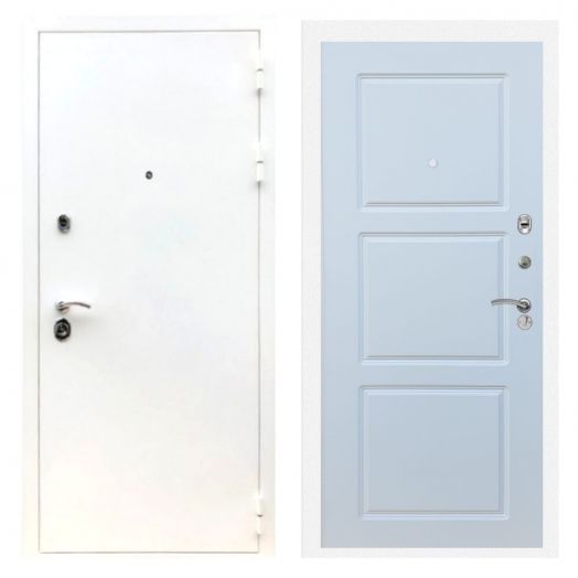 Дверь входная металлическая Армада H5 Шагрень Белая ФЛ-3 Белый Софт