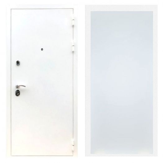 Дверь входная металлическая Армада H5 Шагрень Белая ФЛ-Гладкая Белый Софт
