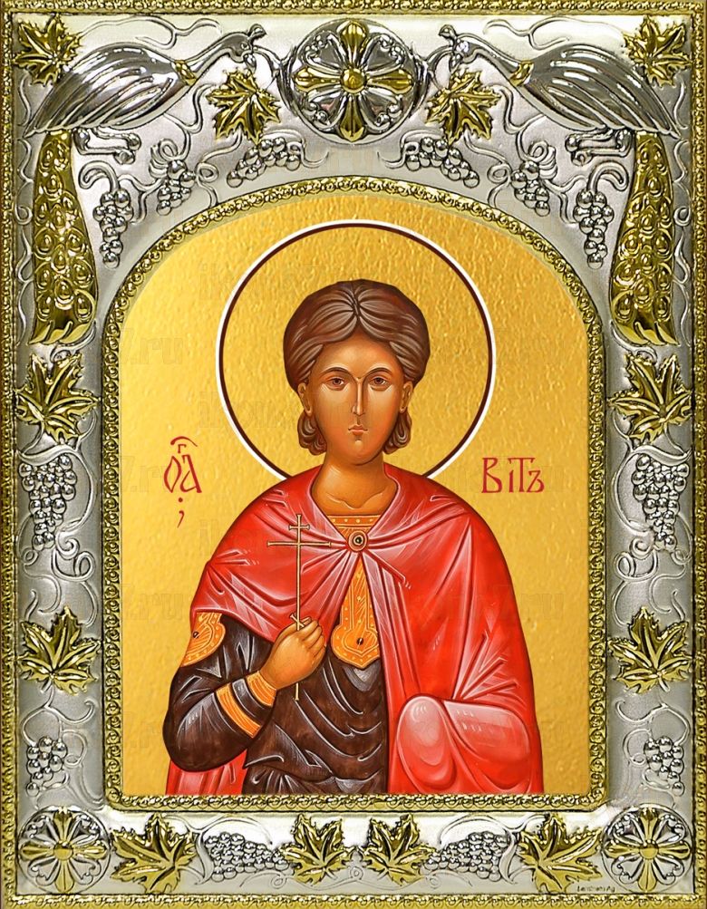 Икона Вит Римский, мученик (14х18)