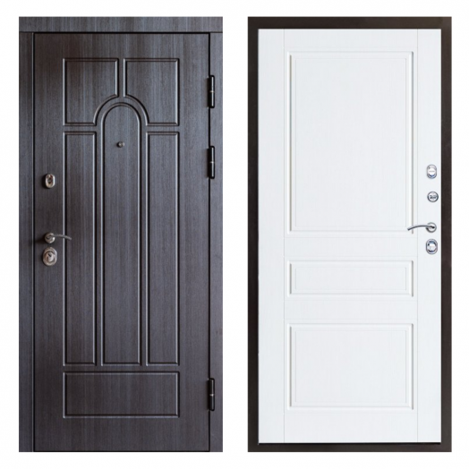 Входная Металлическая Дверь Термодор Termo-door (T.DOOR)  Модена венге Классика лиственница