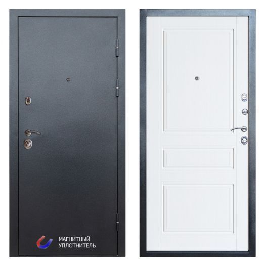 Входная Металлическая Дверь Термодор Termo-door (T.DOOR) Техно Графит Классика лиственница