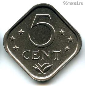 Нидерландские Антилы 5 центов 1984