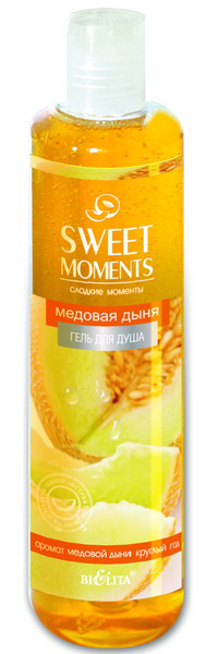 Гель д/душа Sweet moments 345мл Медовая дыня