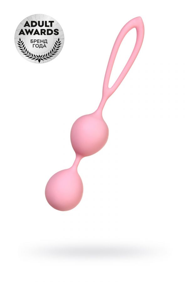 Вагинальные шарики ШАРИКИ A-TOYS BY TOYFA RAI, силикон, розовые, 17 см