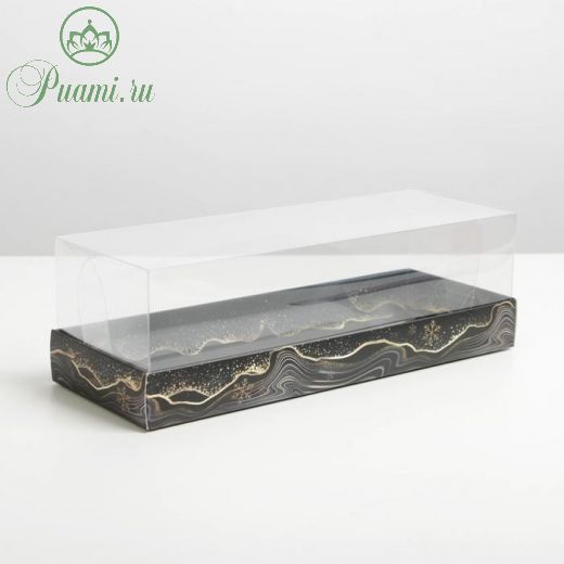 Коробка для десерта Black , 26, 2 х 8 х 9,7 см