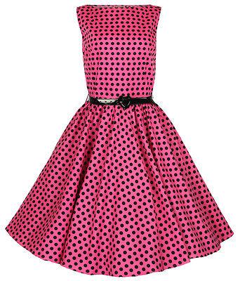 Розовое платье в горошек "Аллегра"