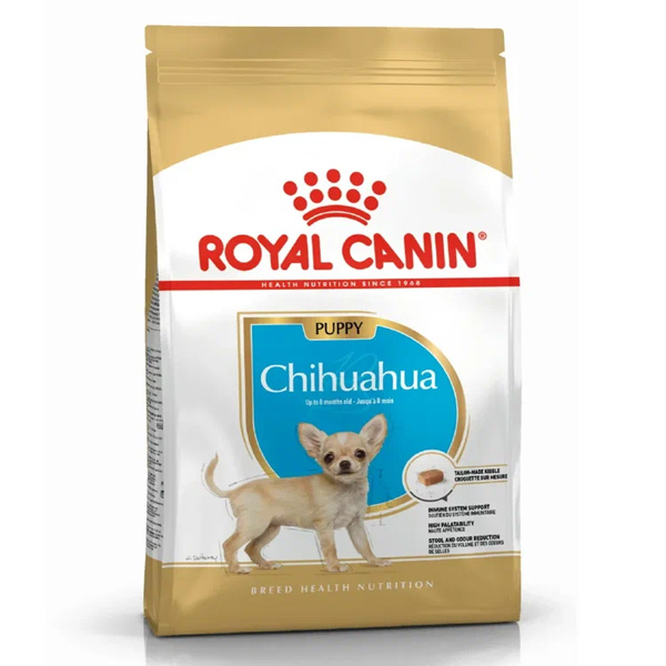 Сухой корм для щенков Royal Canin Чихуахуа до 8 месяцев для поддержания иммунитета