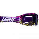 Leatt Velocity 5.5 V22 Zebra Neon очки для мотокросса и эндуро