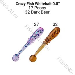 Crazy Fish Whitebait 0.8 (цвет 27. 32)