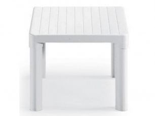 Стол пластиковый для лежака SCAB GIARDINO Tip белый