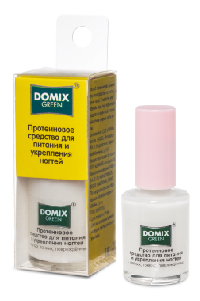 Протеиновое средство для питания и укрепления ногтей, 11 мл. Domix